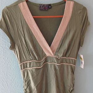 M&M'S Olive Green Fabric